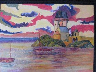 peinture de Josette Bude Laurent